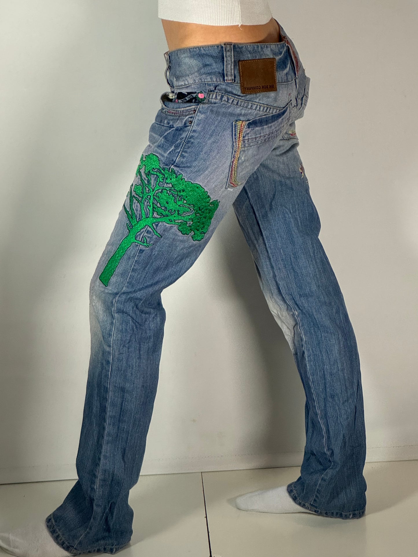 Lågmidjade jeans stl: M
