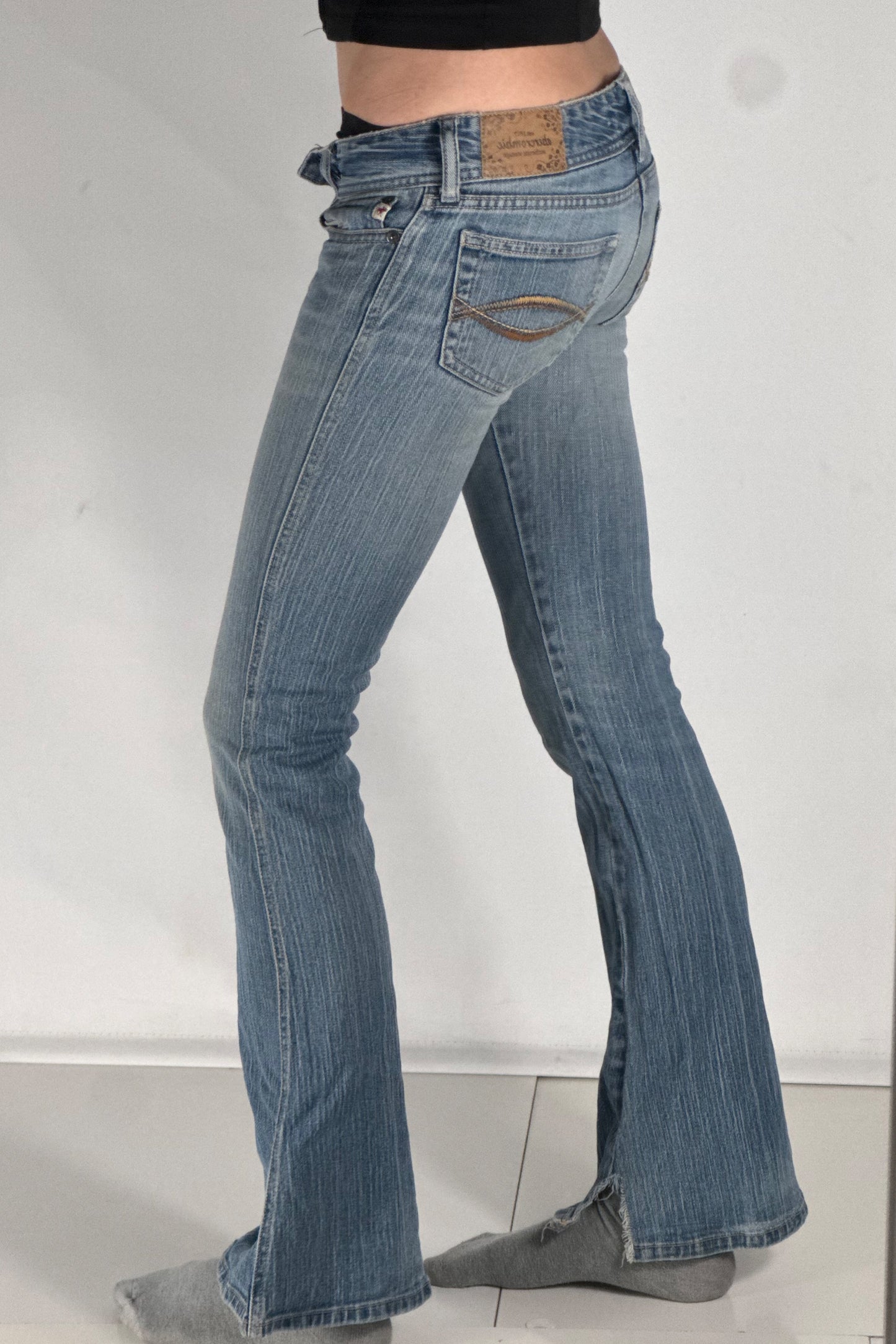 Lavtaljede jeans str: XXXS