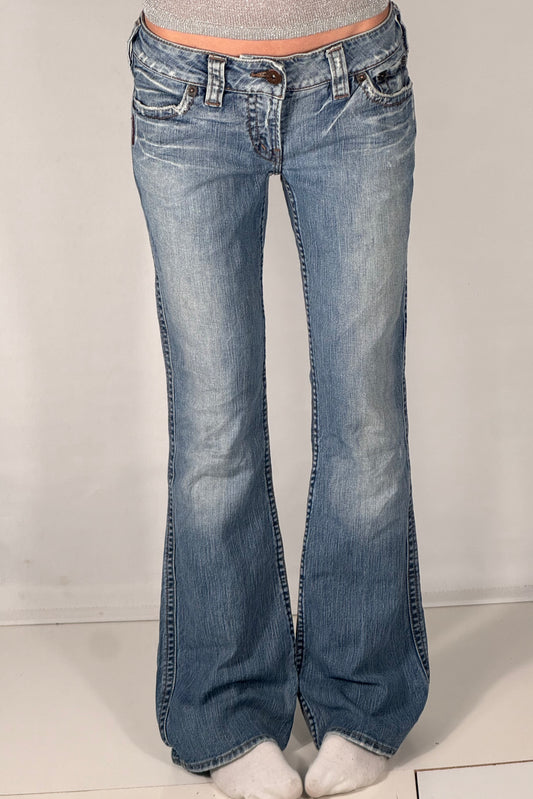 Lågmidjade jeans stl: M