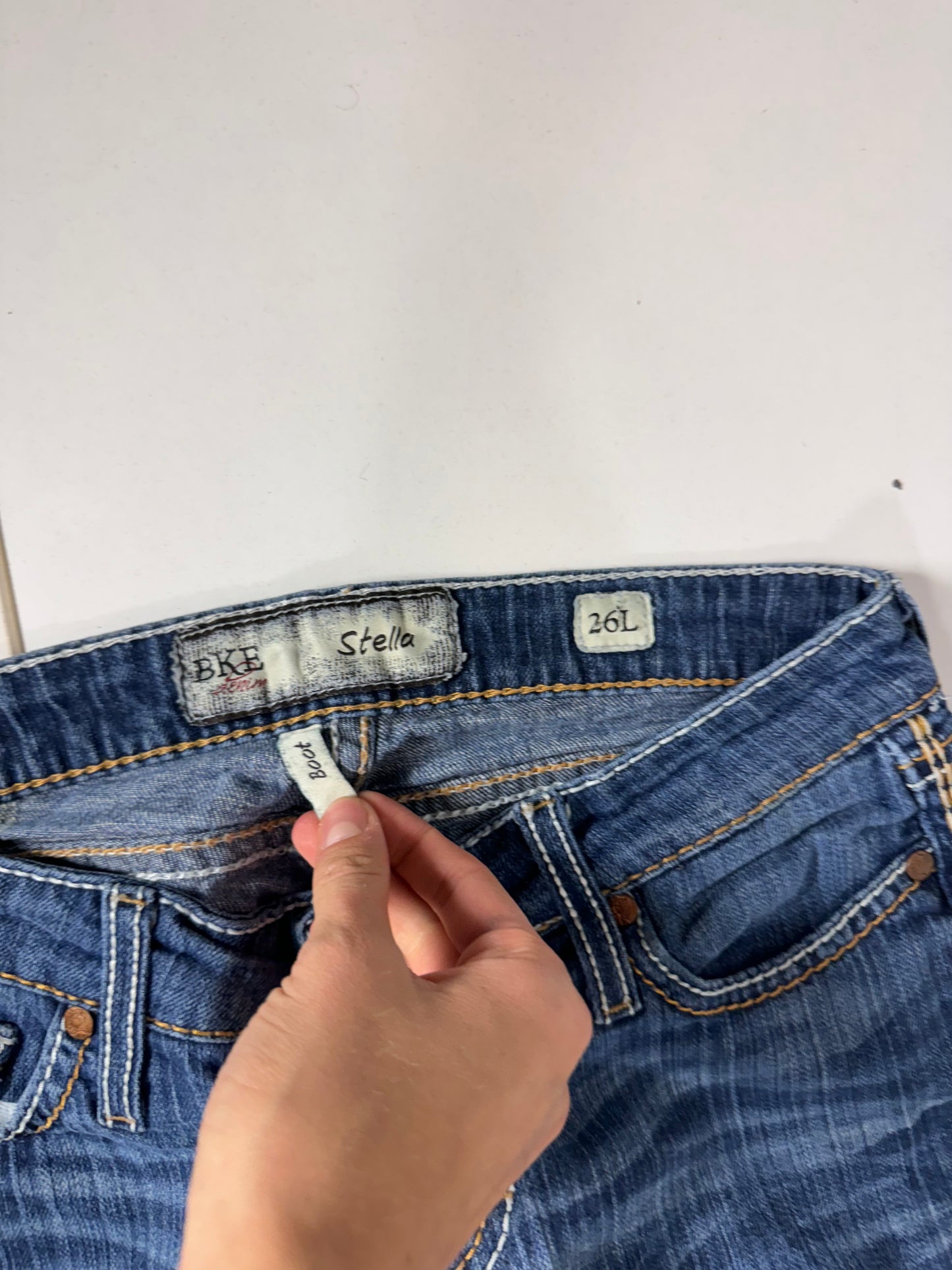 Lågmidjade jeans stl: XS