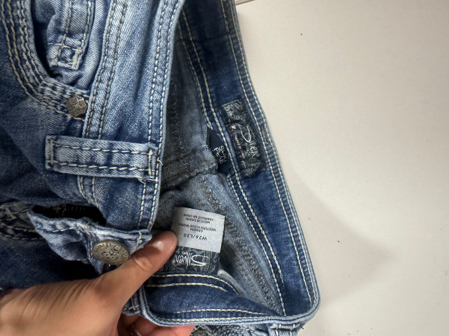 Lågmidjade jeans stl: XS