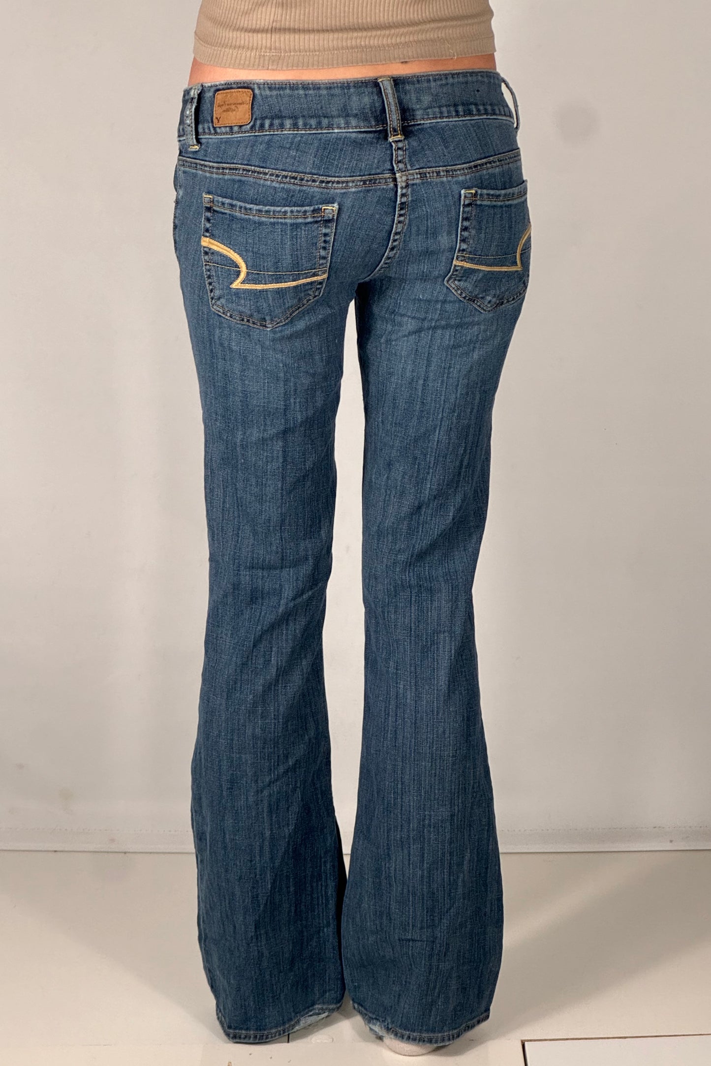 Lågmidjade jeans stl: S