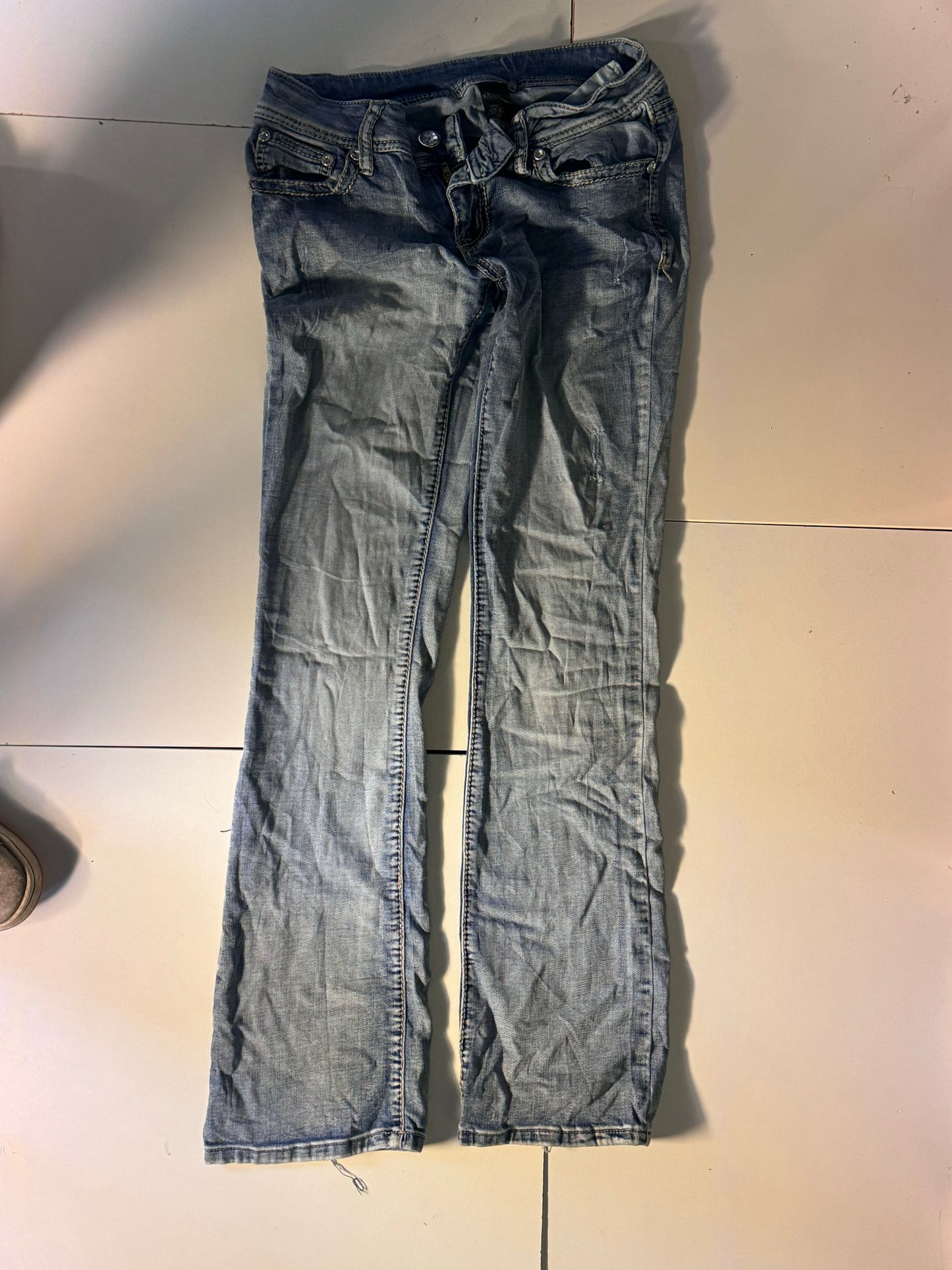Lågmidjade jeans stl: XS