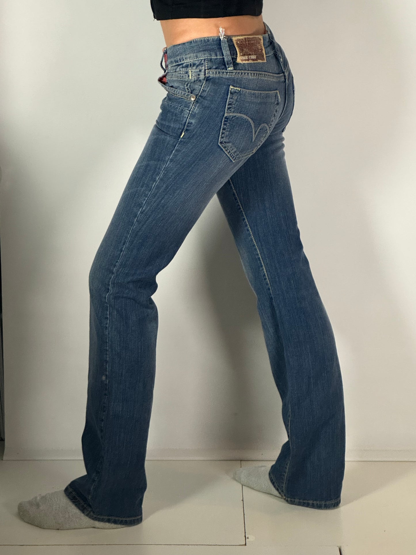 Lågmidjade jeans stl: XS