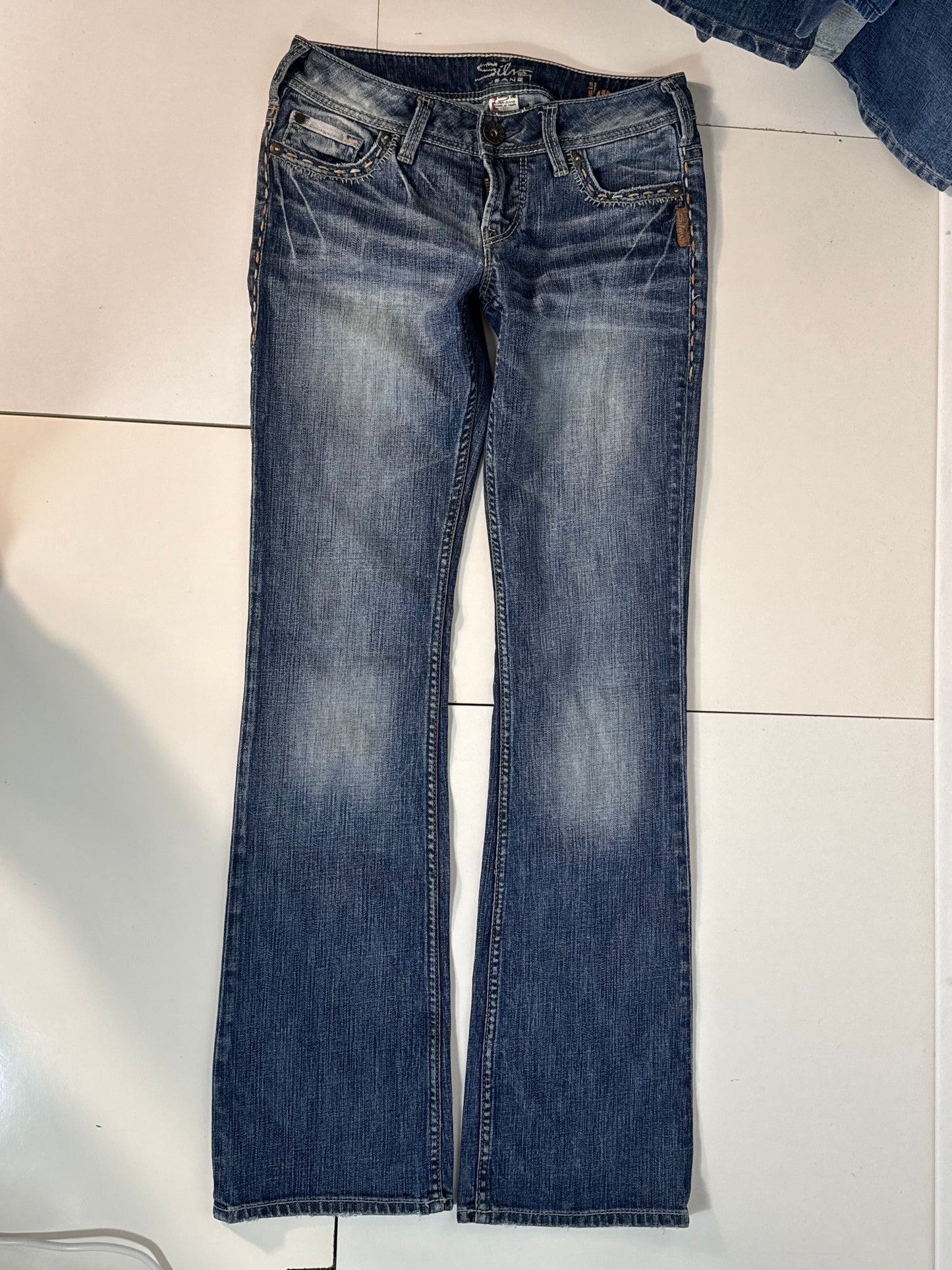 Lavtaljede jeans str: XS