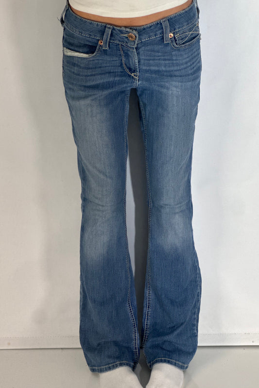Lågmidjade jeans stl: S