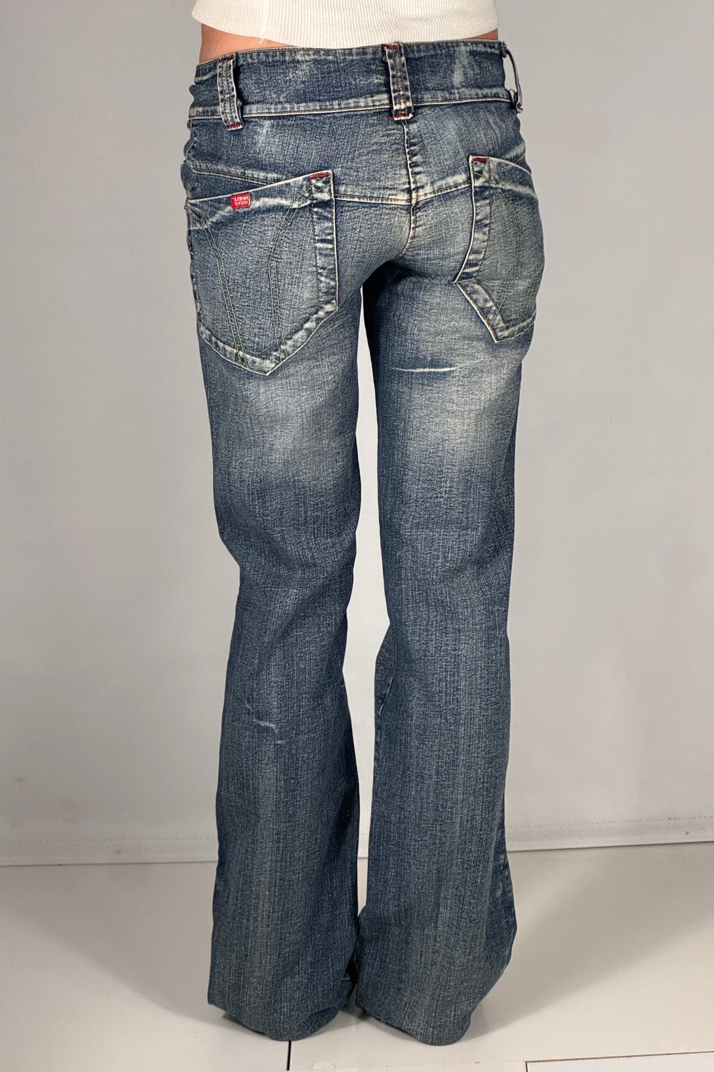 Lågmidjade jeans stl: XS