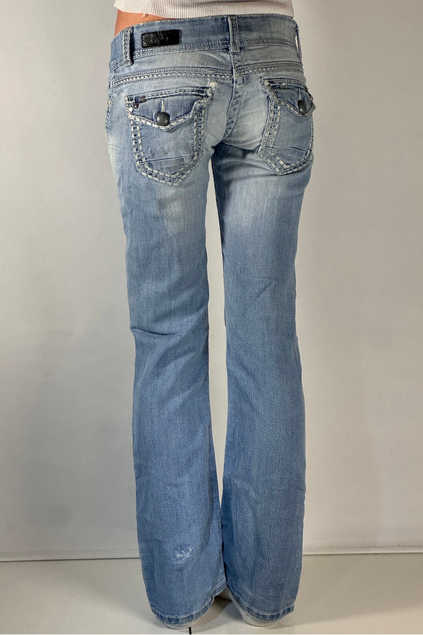 Lågmidjade jeans stl: S