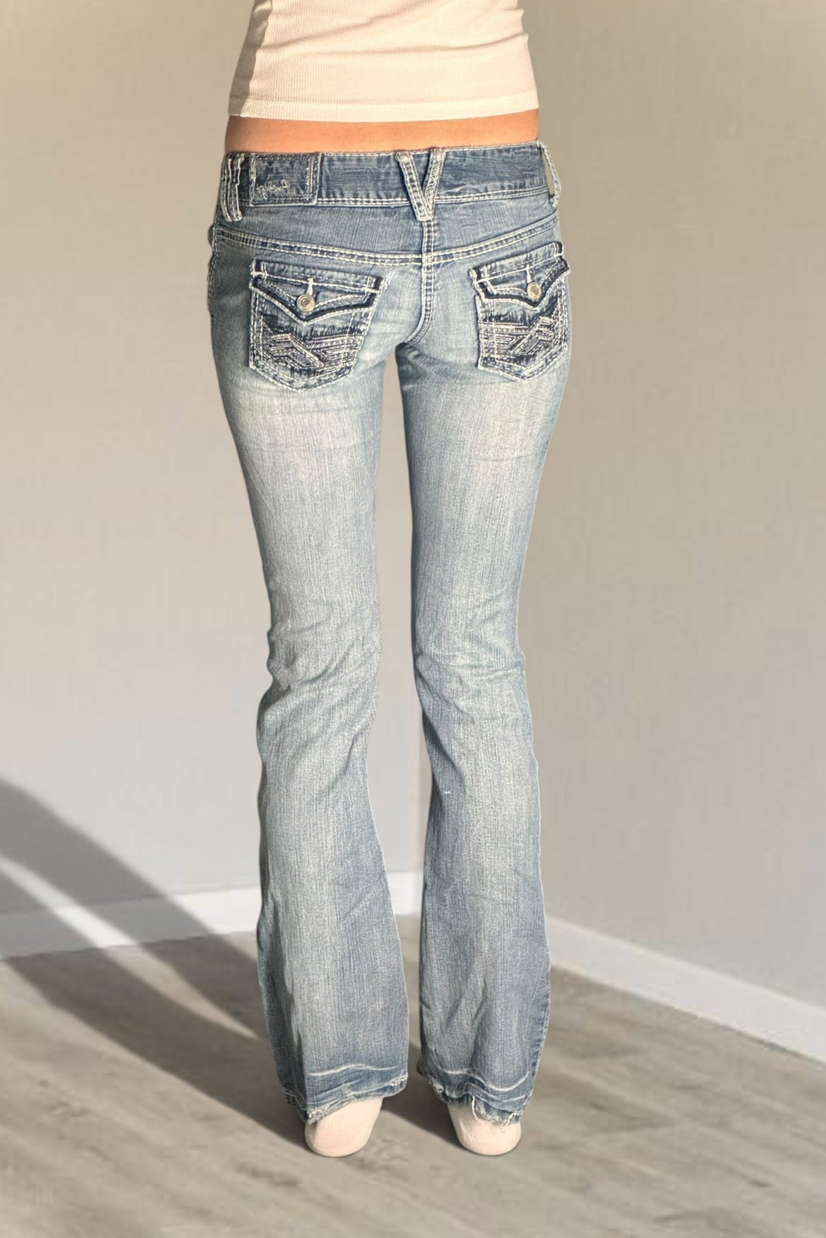 Lågmidjade jeans stl: XXS