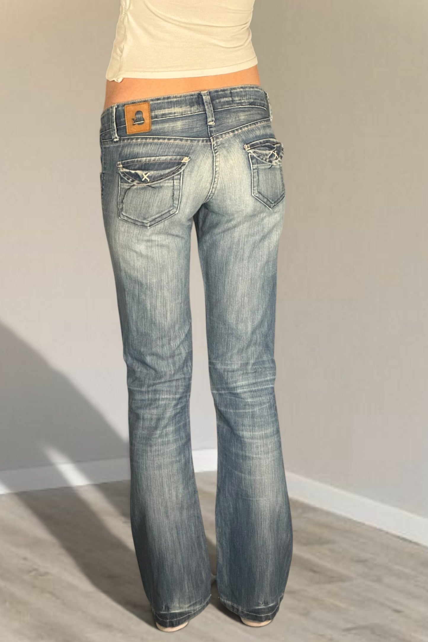 Lågmidjade jeans stl: XS