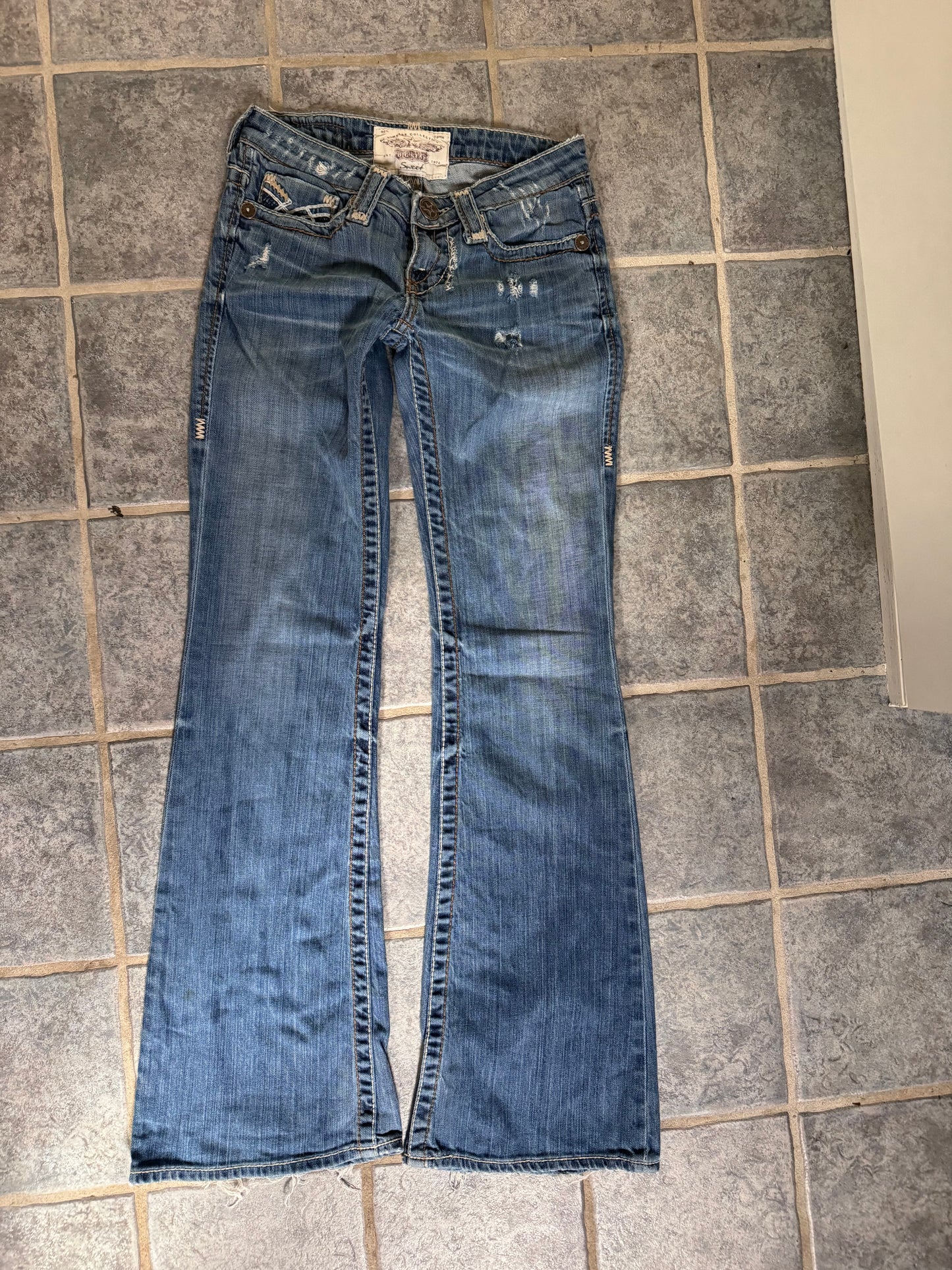 Lågmidjade jeans stl: XXS