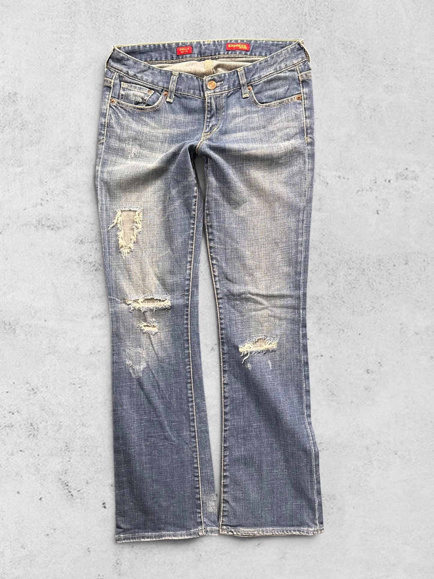 Lågmidjade jeans stl: S