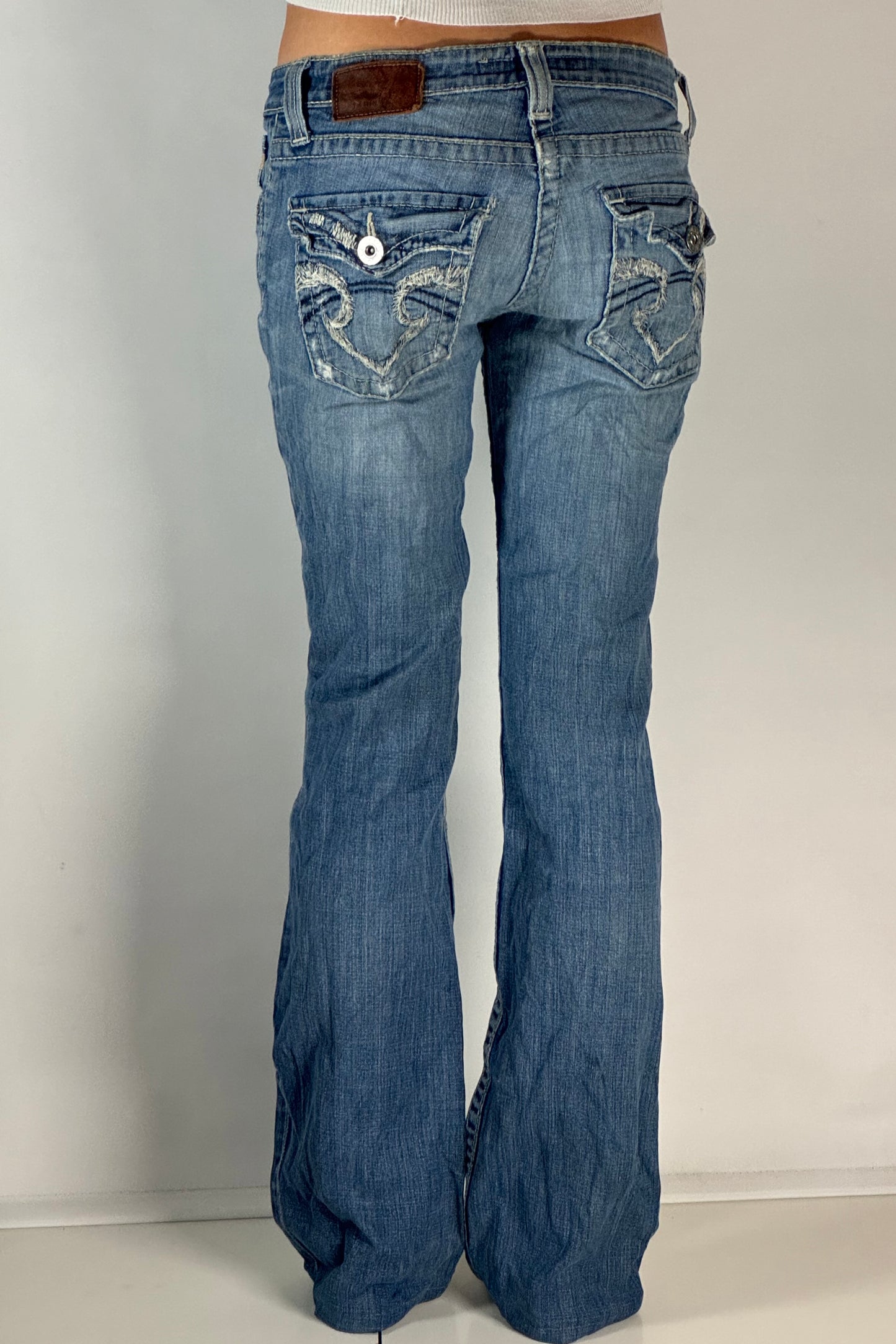 Lågmidjade jeans stl: S