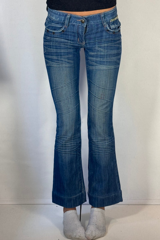 Lågmidjade jeans stl: XXS