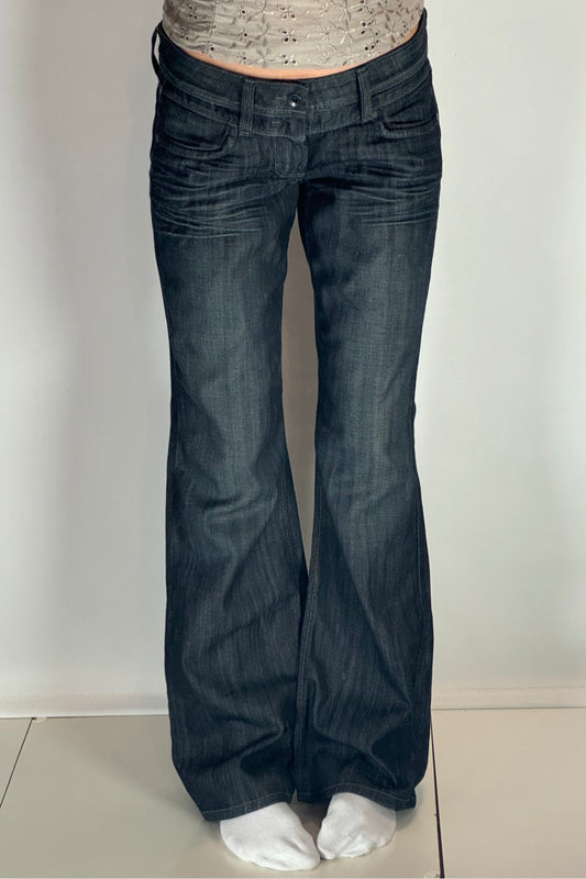 Lågmidjade jeans stl: S/M