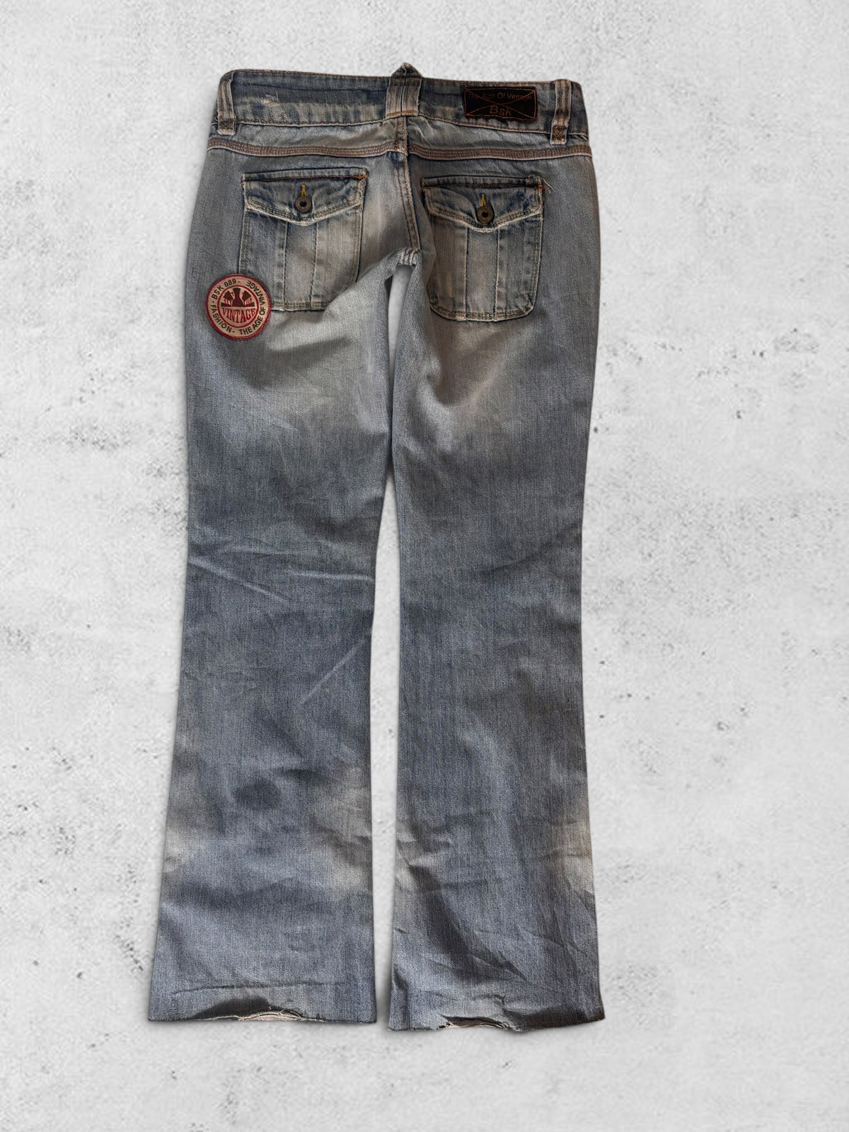 Lågmidjade jeans stl: XS