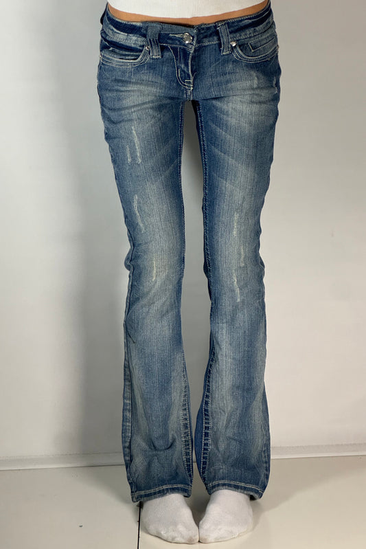 Lågmidjade jeans stl: XS