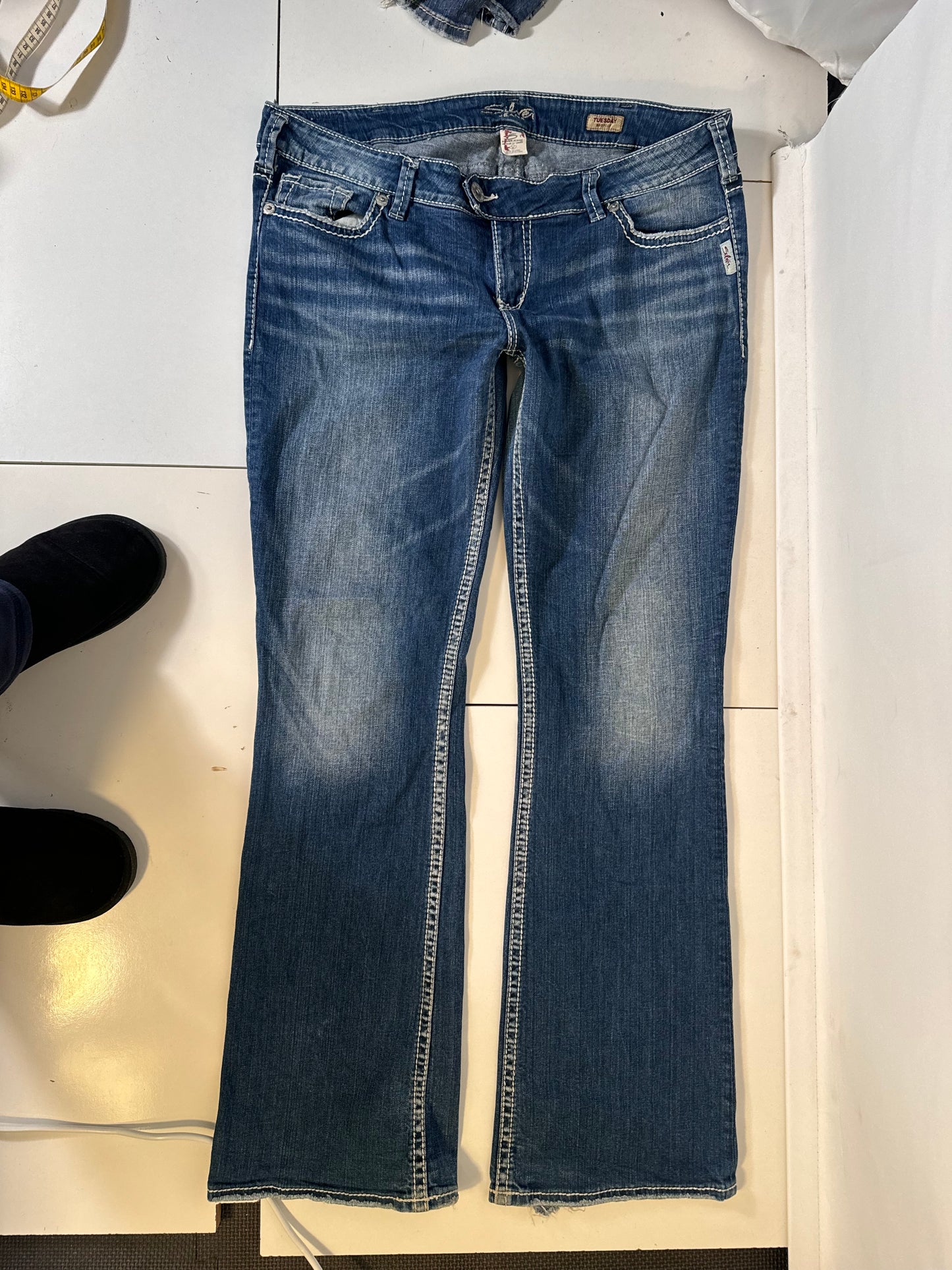 Lågmidjade jeans stl: L