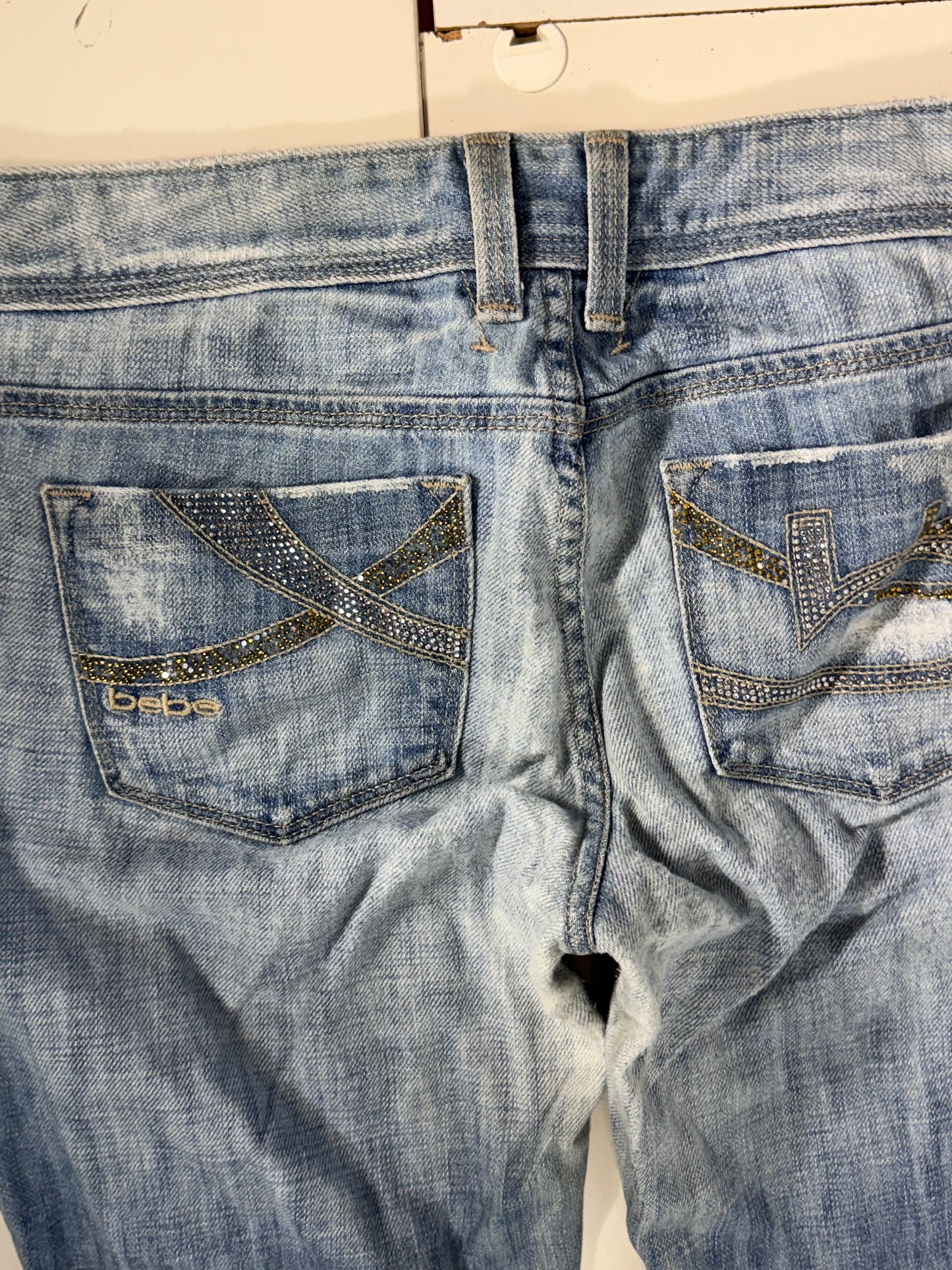 Lågmidjade jeans stl: S