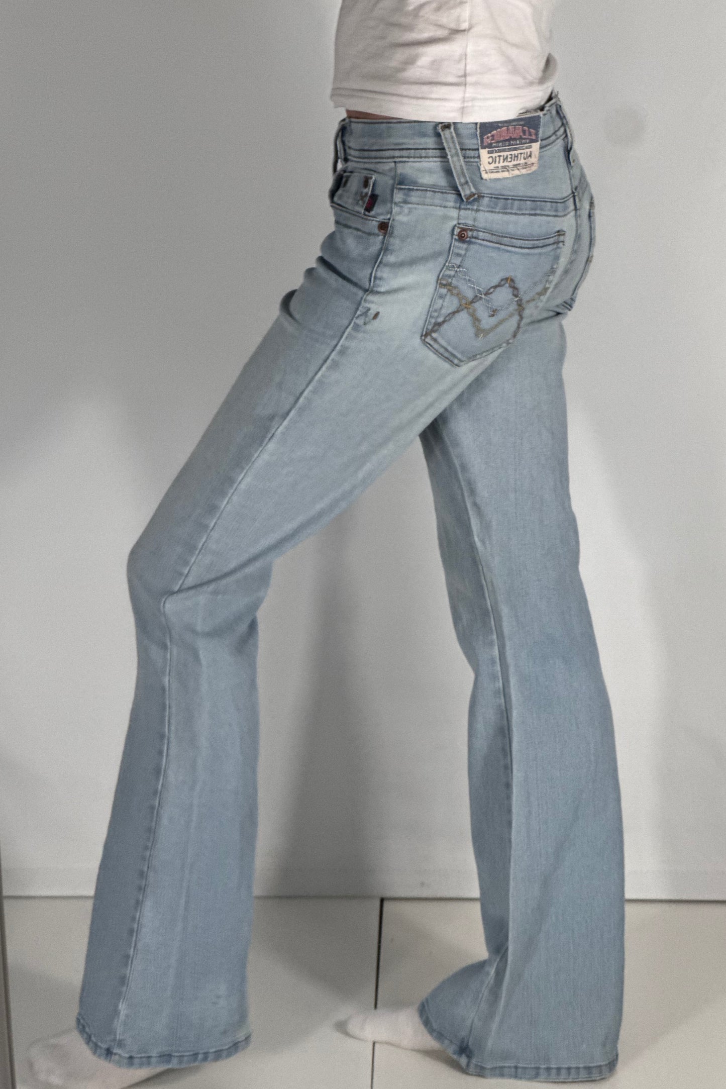 Lågmidjade jeans stl: XS/S
