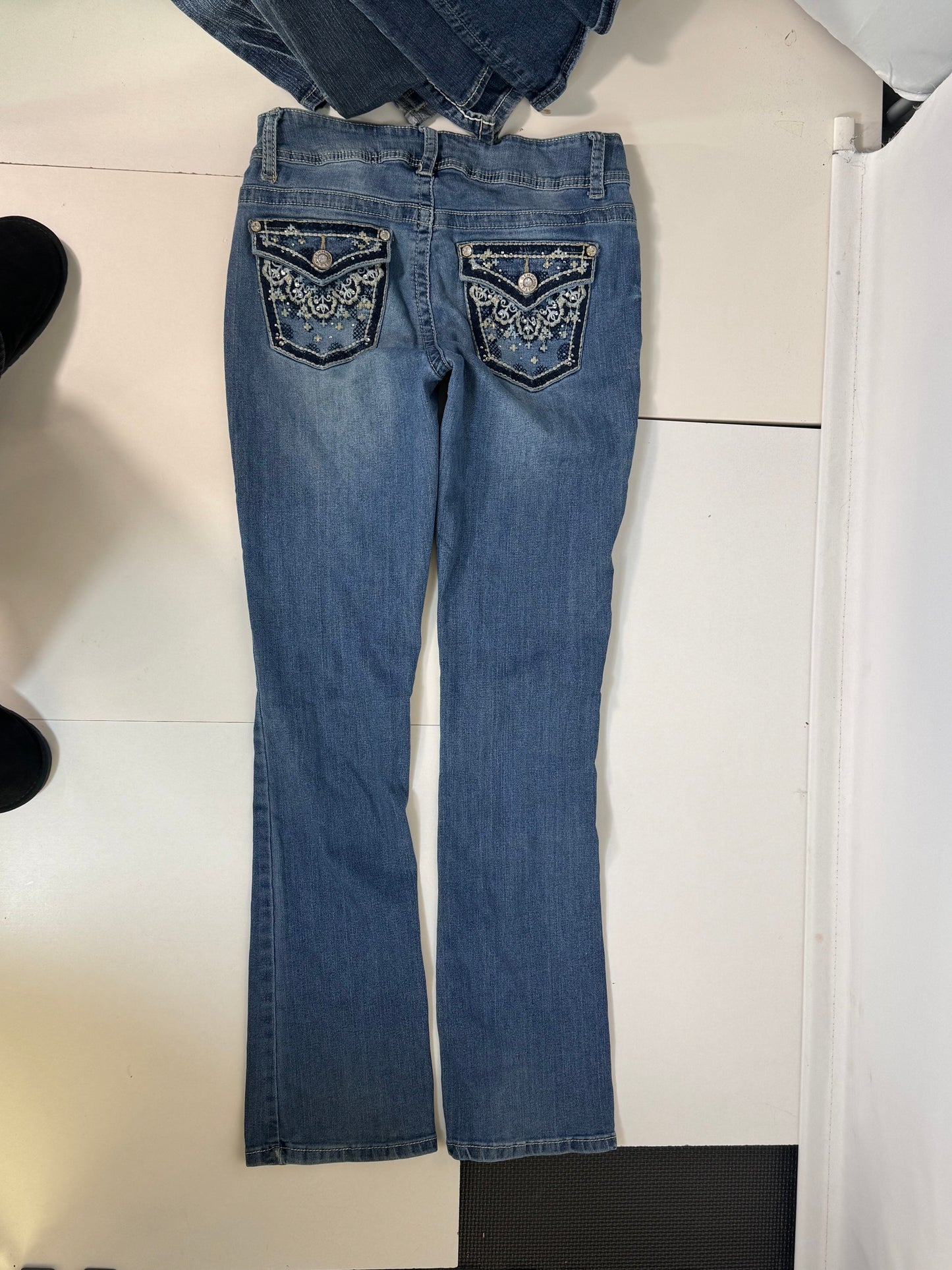 Lågmidjade jeans stl: S