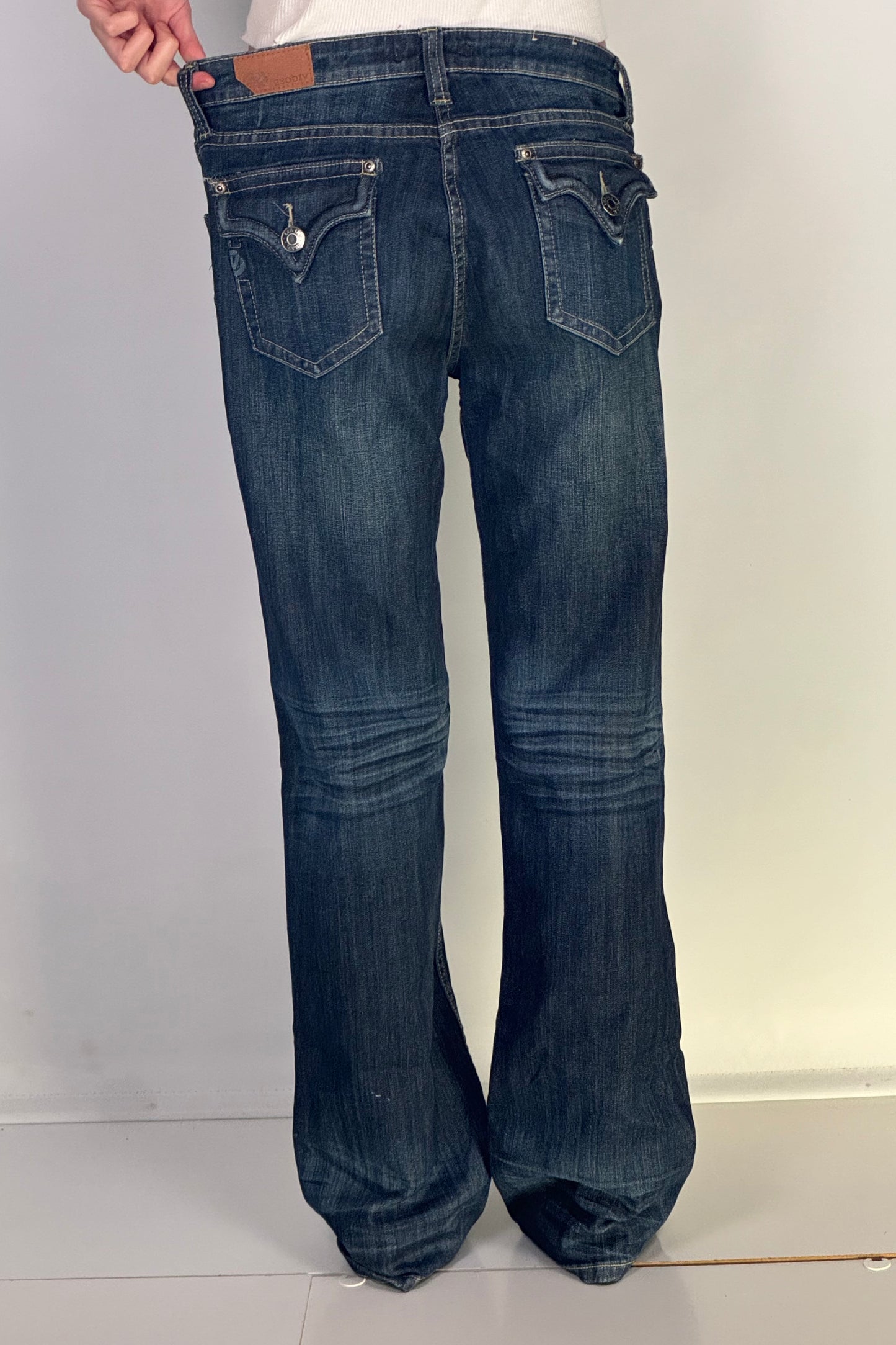Lågmidjade jeans stl: M