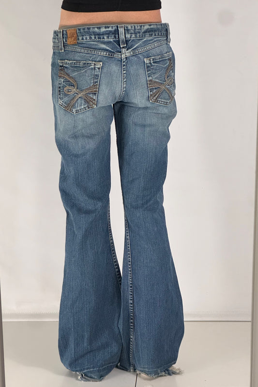 Lågmidjade jeans stl: L