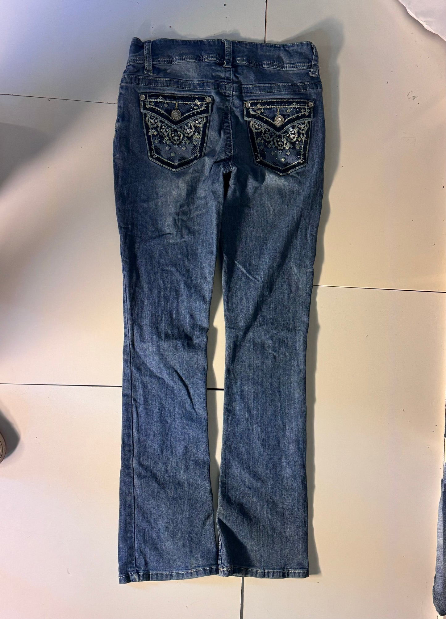 Lågmidjade jeans stl: