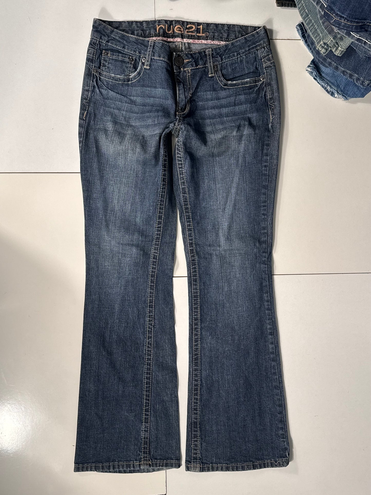 Lågmidjade jeans stl: M