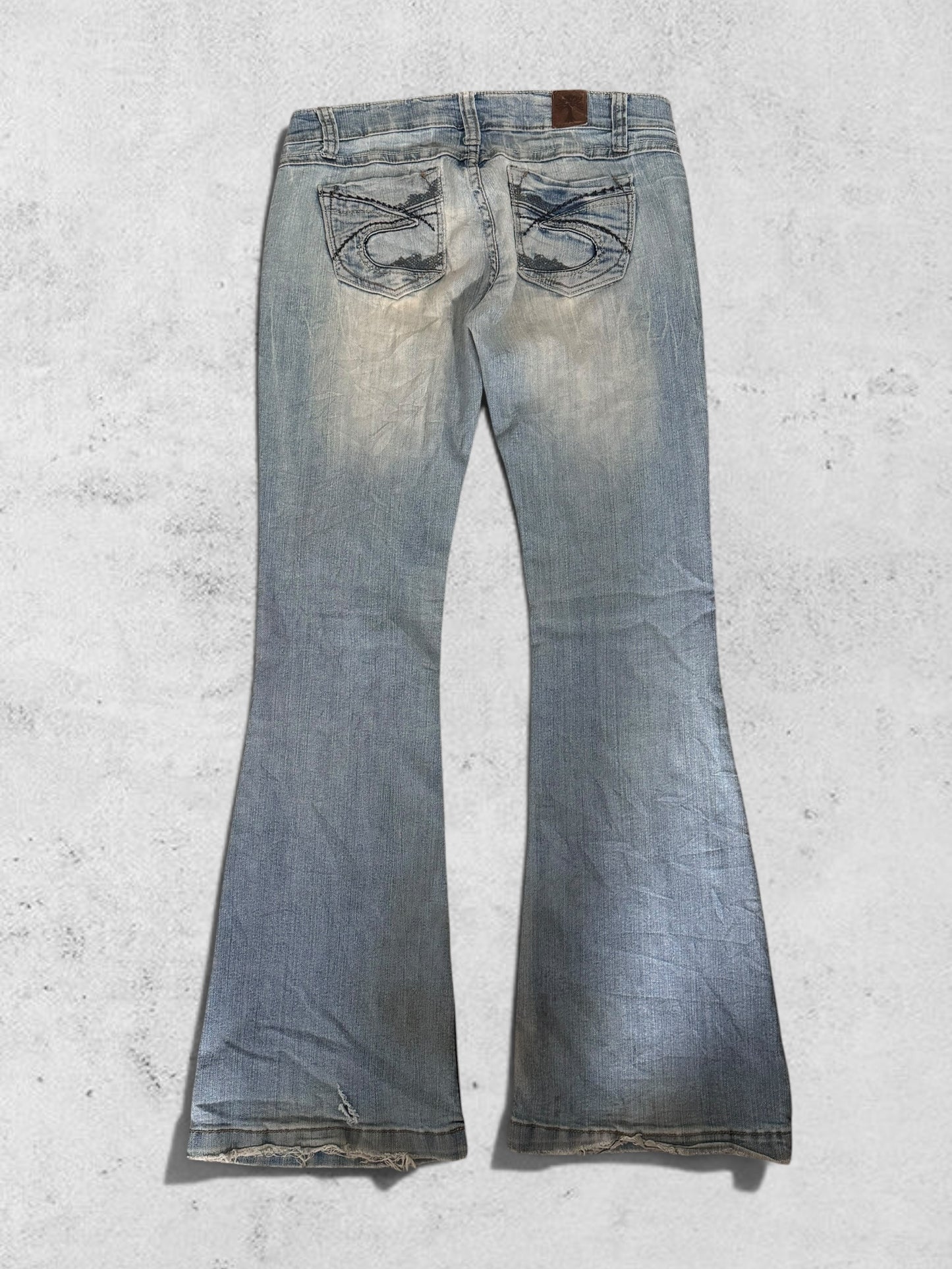 Lågmidjade jeans stl: S