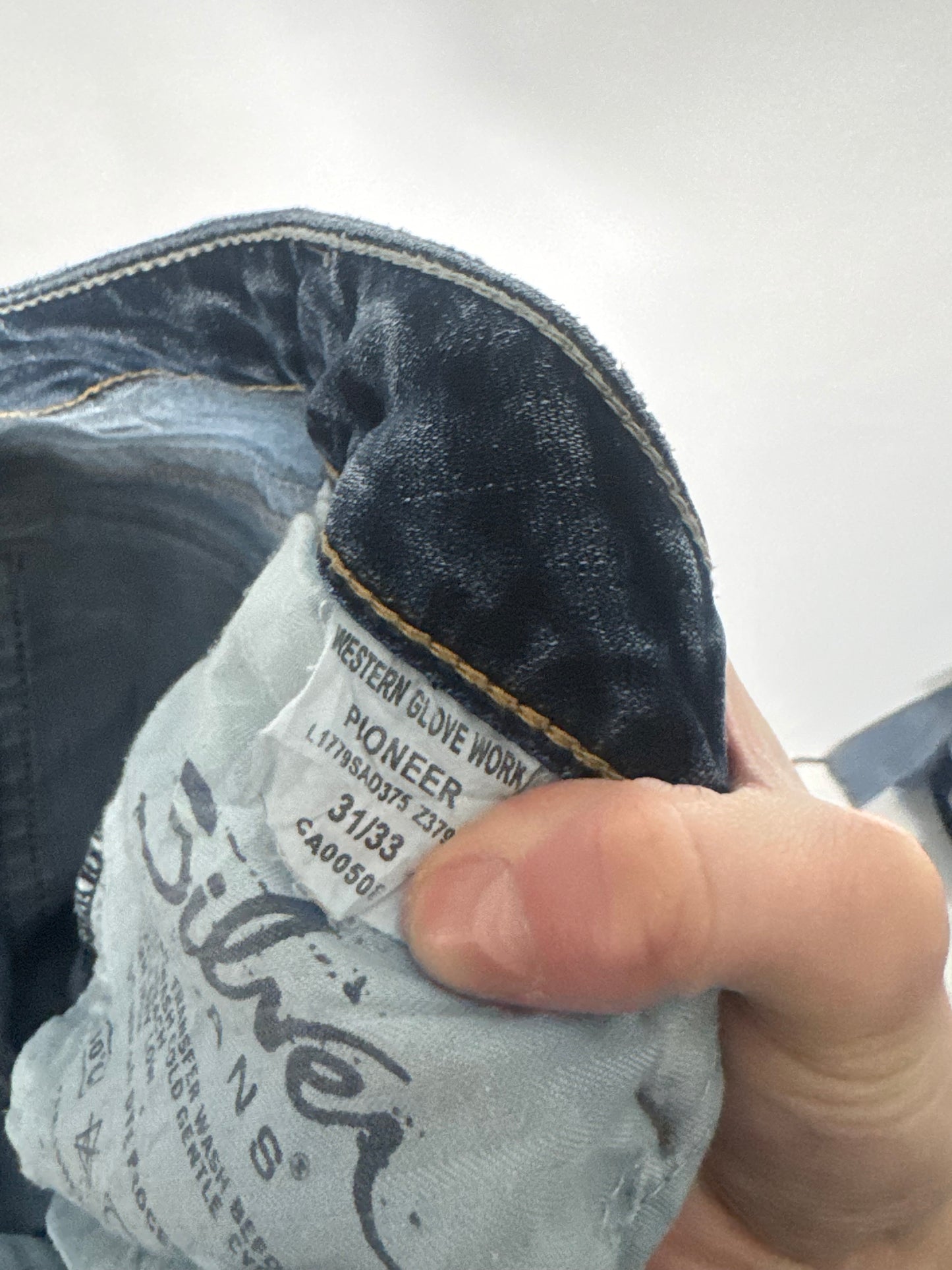 Lågmidjade jeans stl: S/M