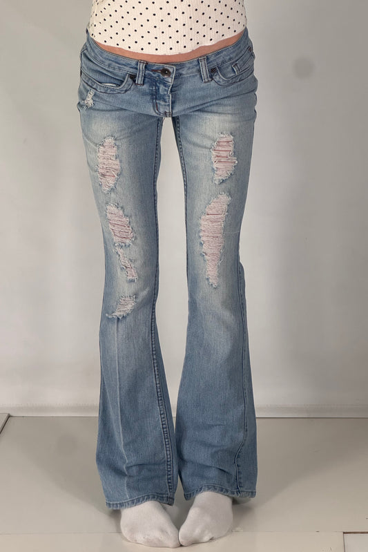 Lågmidjade jeans stl: XS