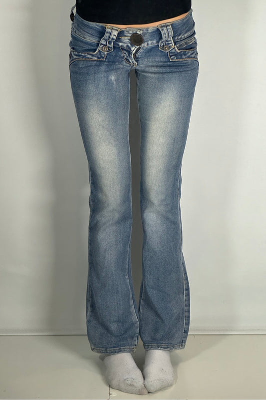 Lågmidjade jeans stl: XXS