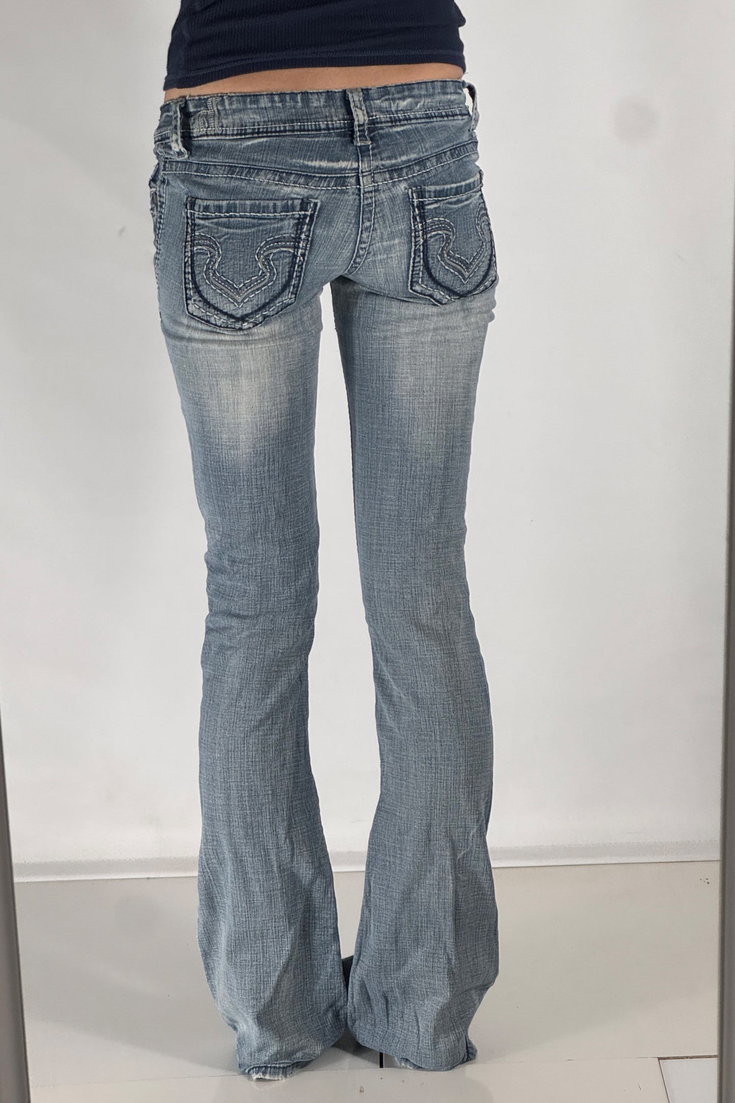 Lågmidjade jeans stl: XXS