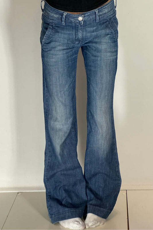 Lågmidjade jeans stl: S/M
