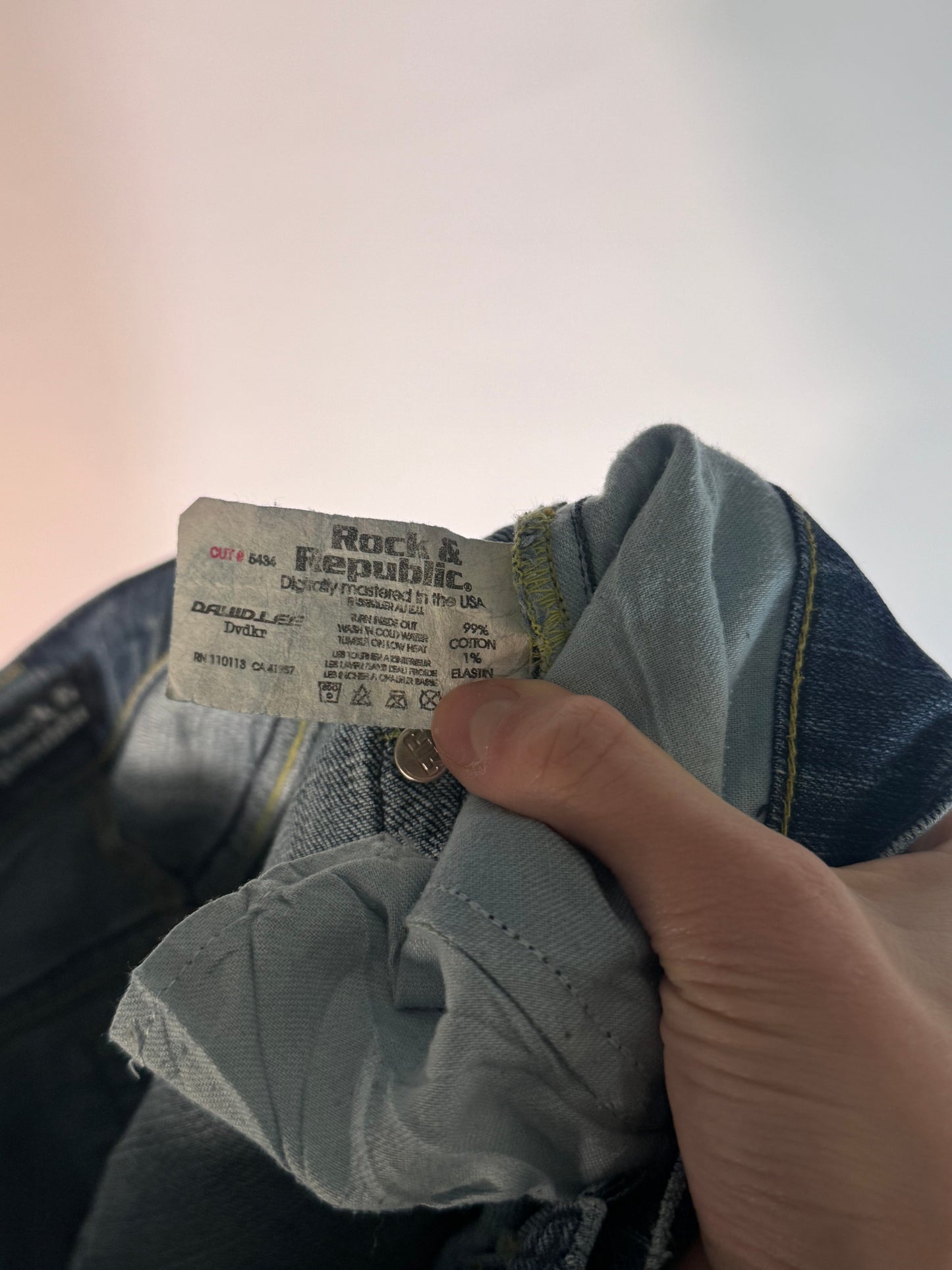 Lågmidjade jeans stl: XS/S