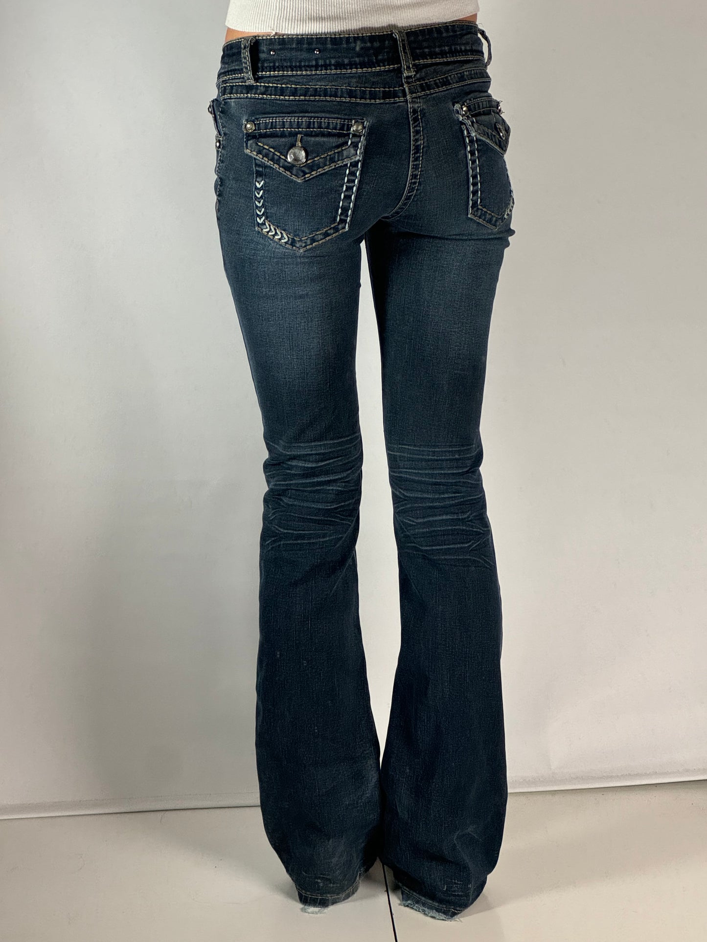 Lågmidjade jeans stl: XS