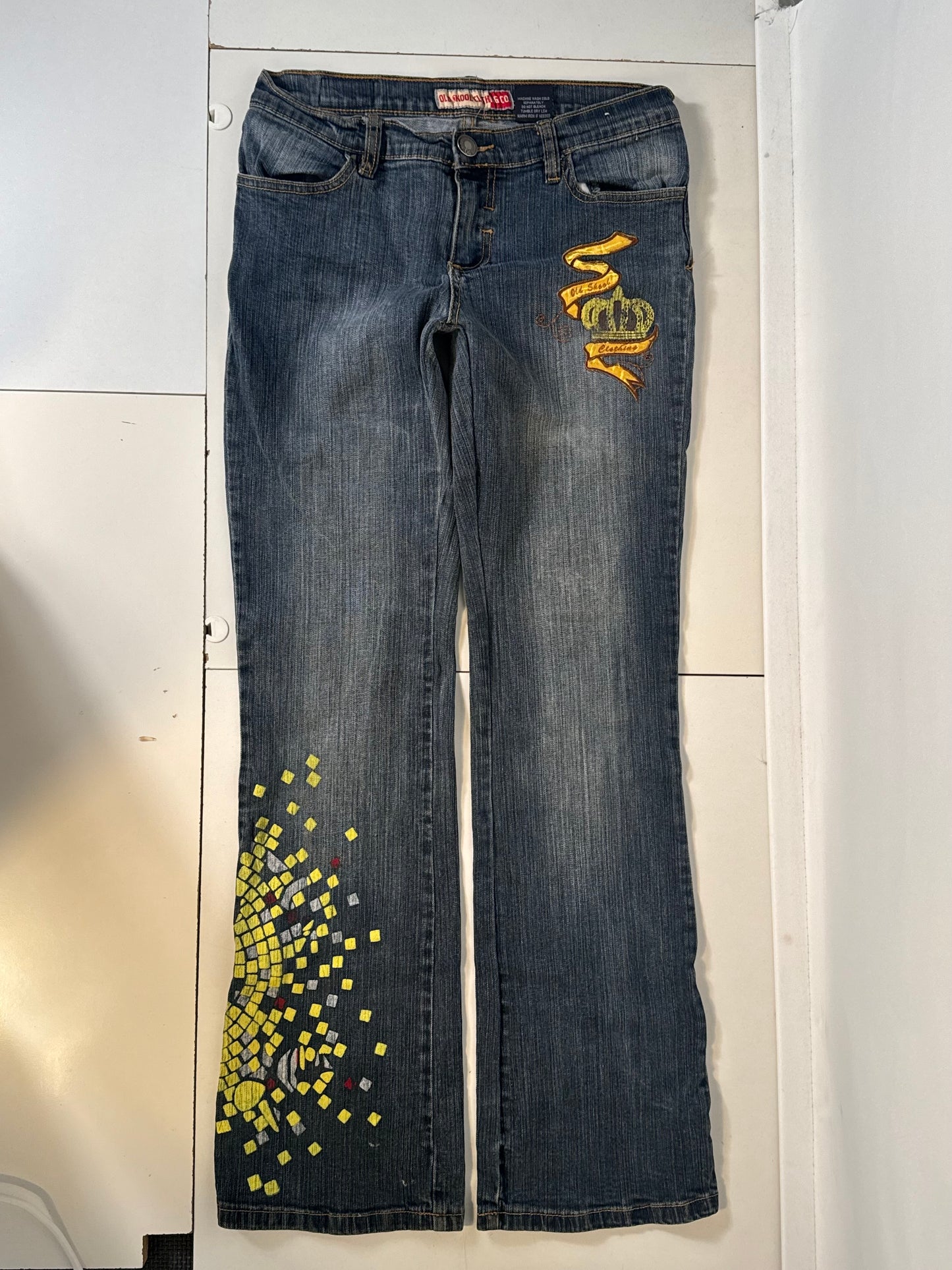 Lågmidjade jeans stl: XS