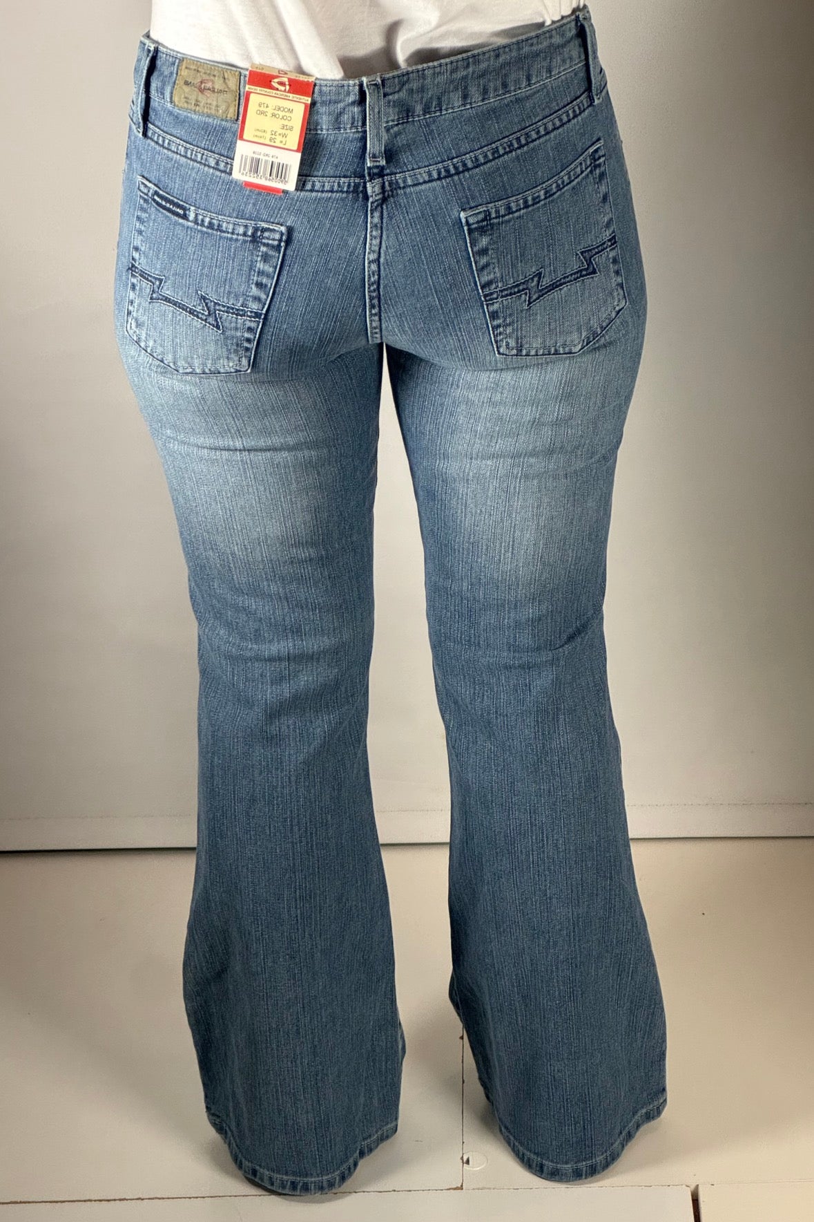 Lågmidjade jeans: M (W32/L29)