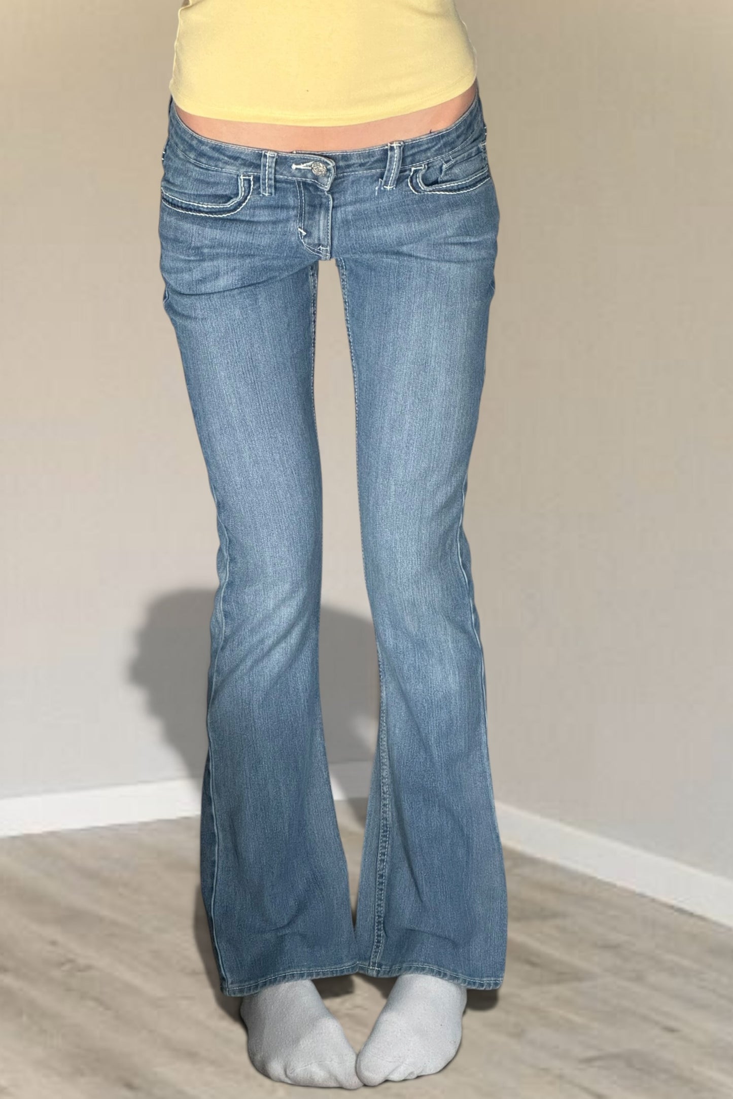 Lågmidjade jeans stl: XS