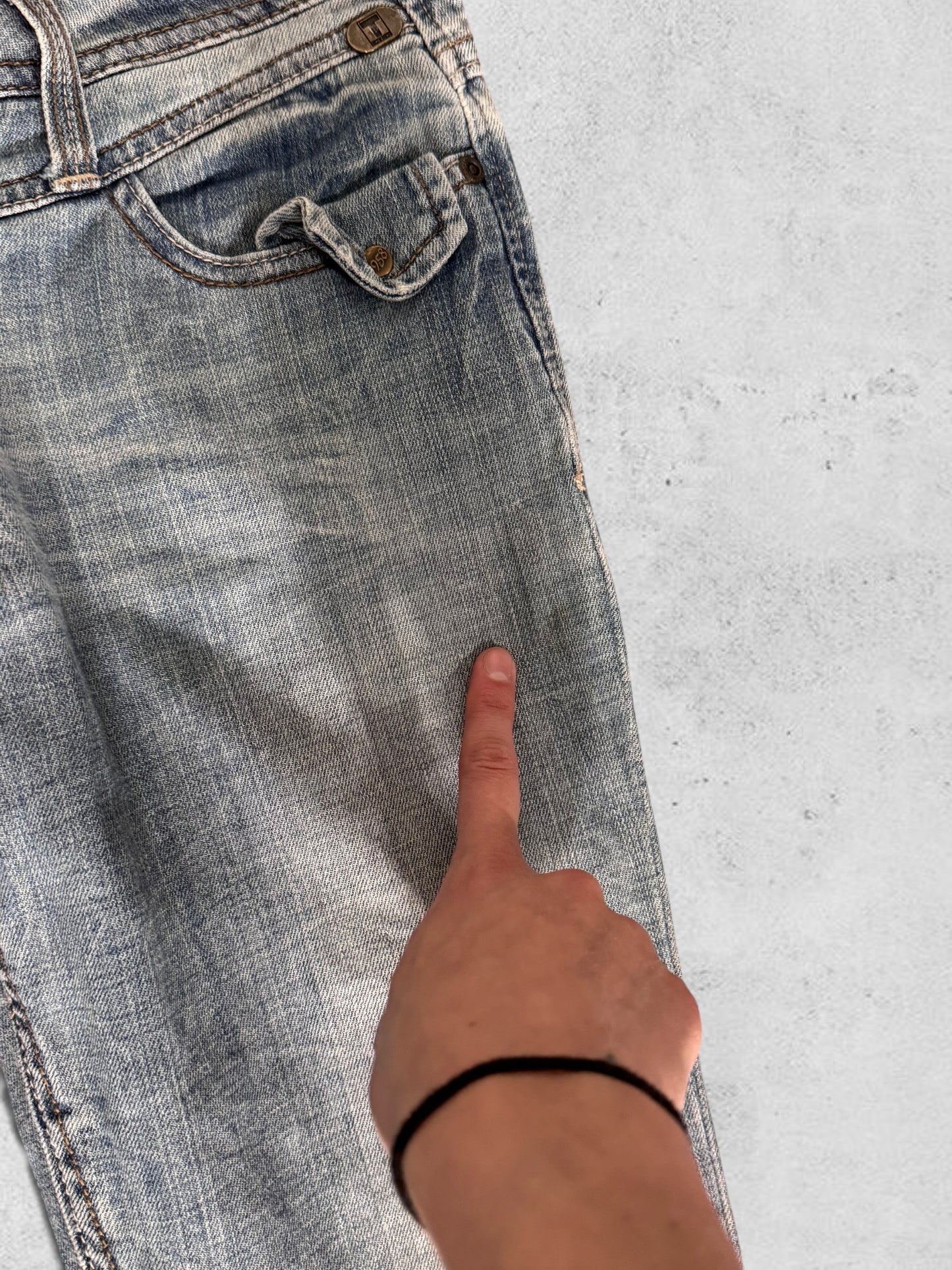 Lågmidjade jeans stl: XS/S
