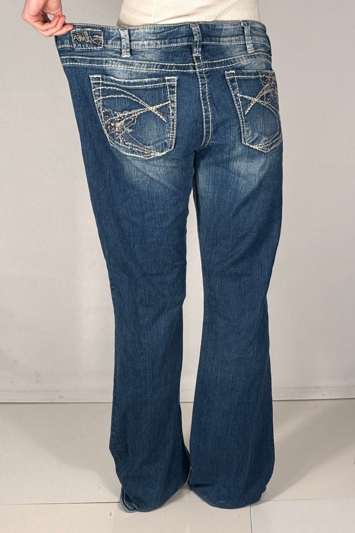 Lågmidjade jeans stl: L