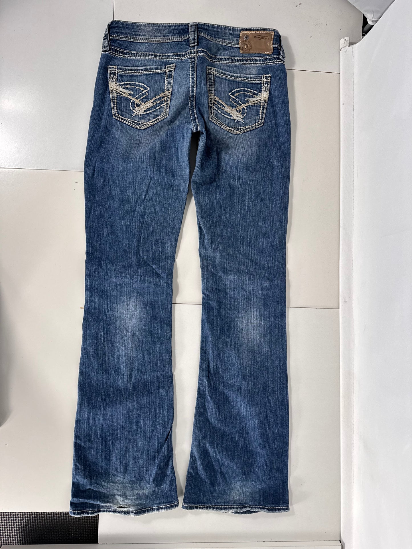 Lågmidjade jeans stl: S