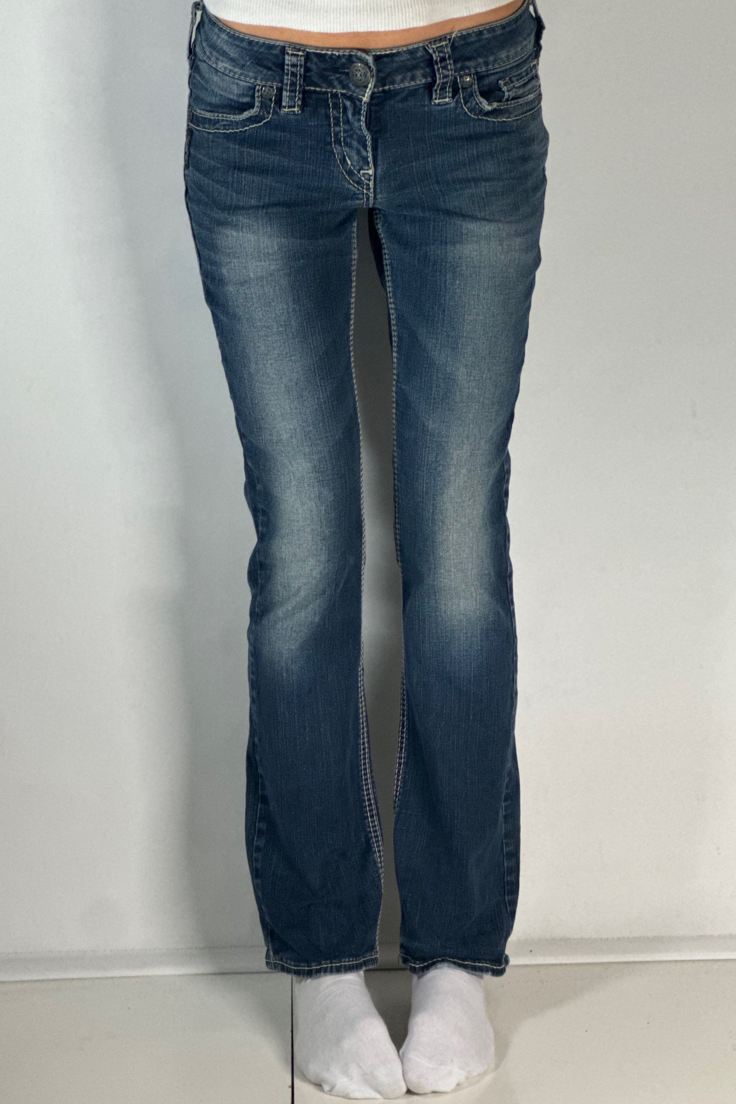 Lågmidjade jeans stl: XS