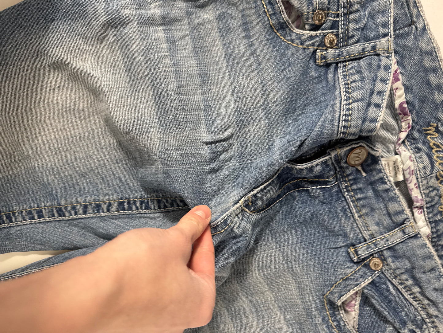 Lågmidjade jeans stl: L