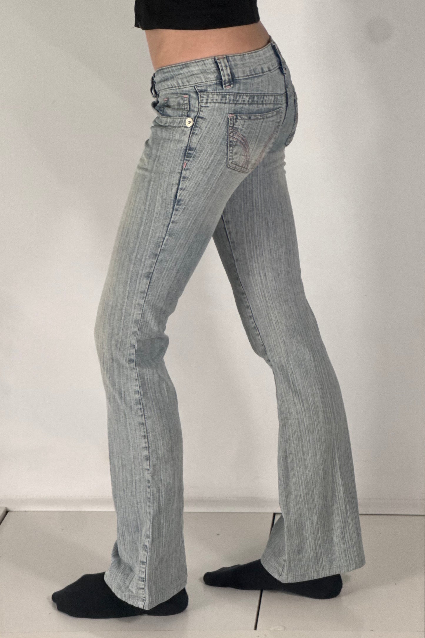 Lågmidjade jeans stl: XXS
