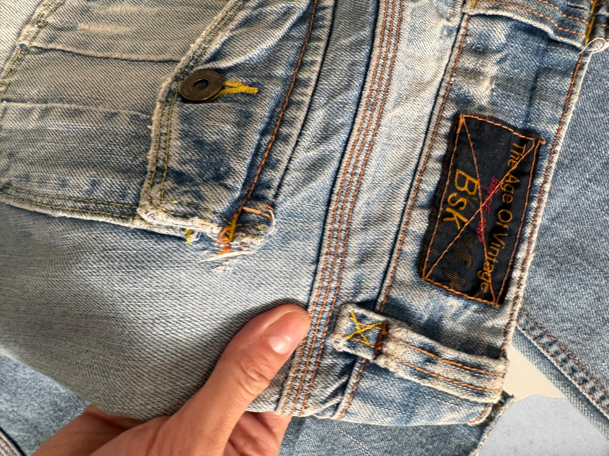 Lågmidjade jeans stl: XS