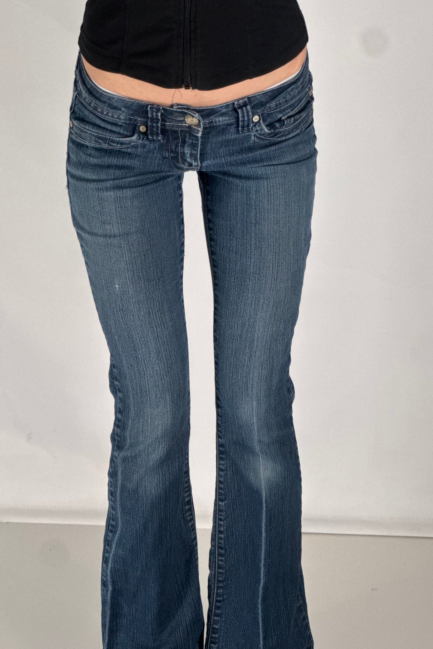 Lågmidjade jeans stl: XS