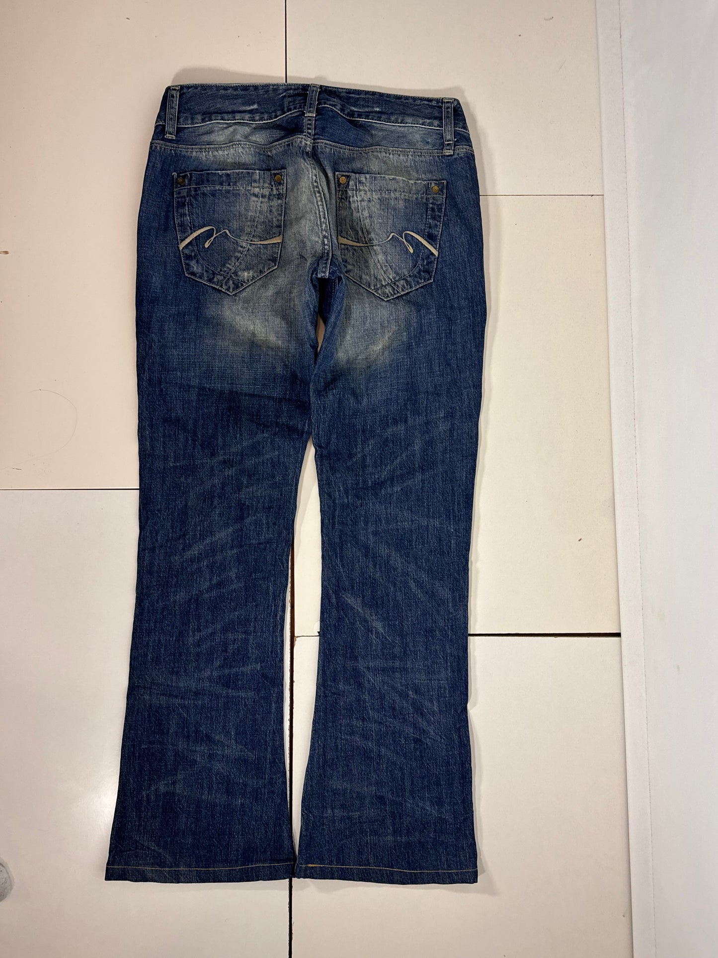 Lågmidjade jeans stl: S