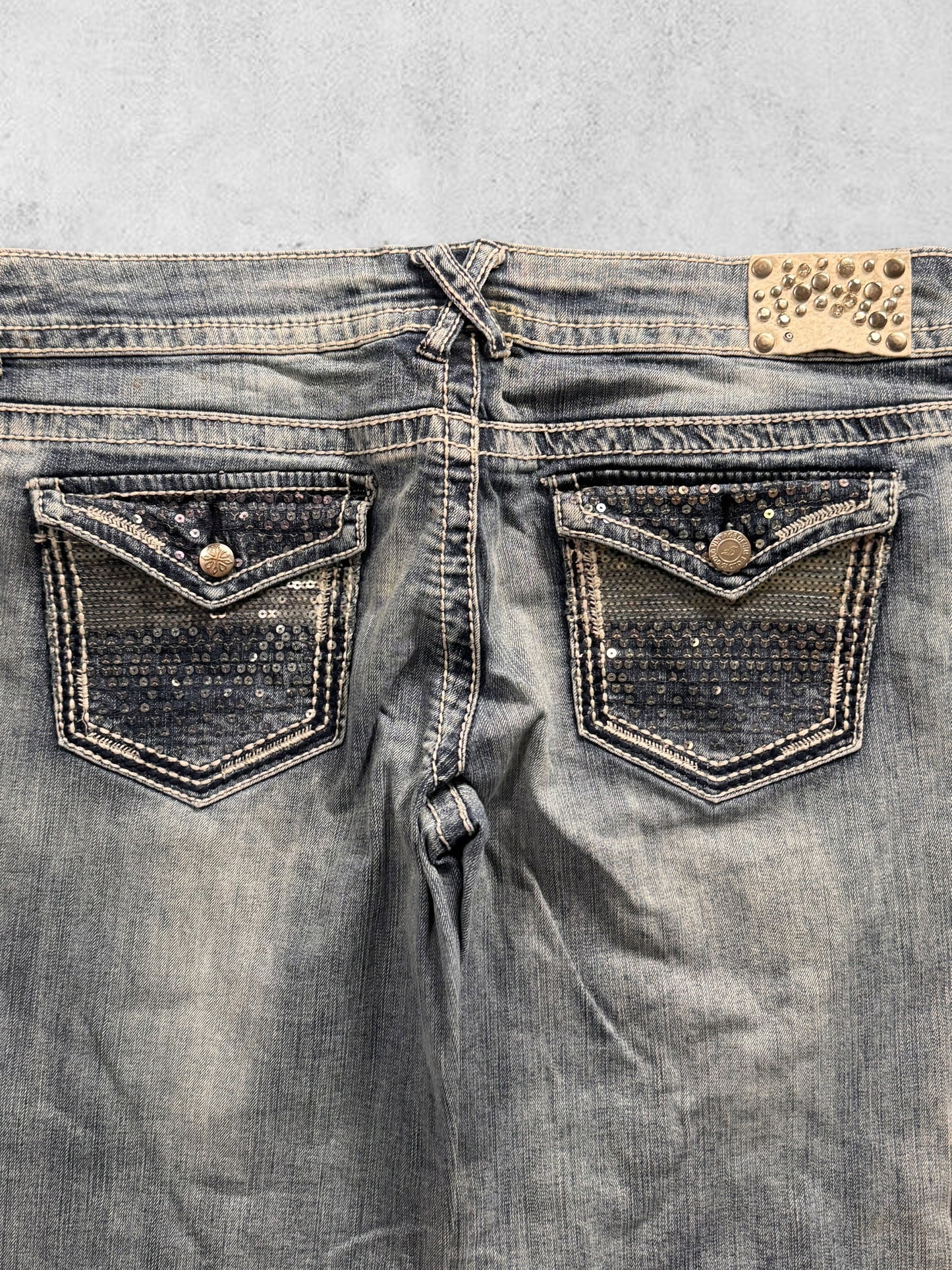 Lågmidjade jeans stl: L